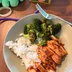 Third cook: teriyaki chicken with broccoli and rice